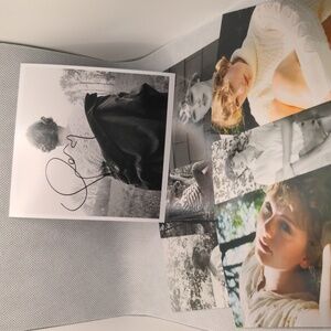 Taylor Swift folklore signed reprint photo bundle